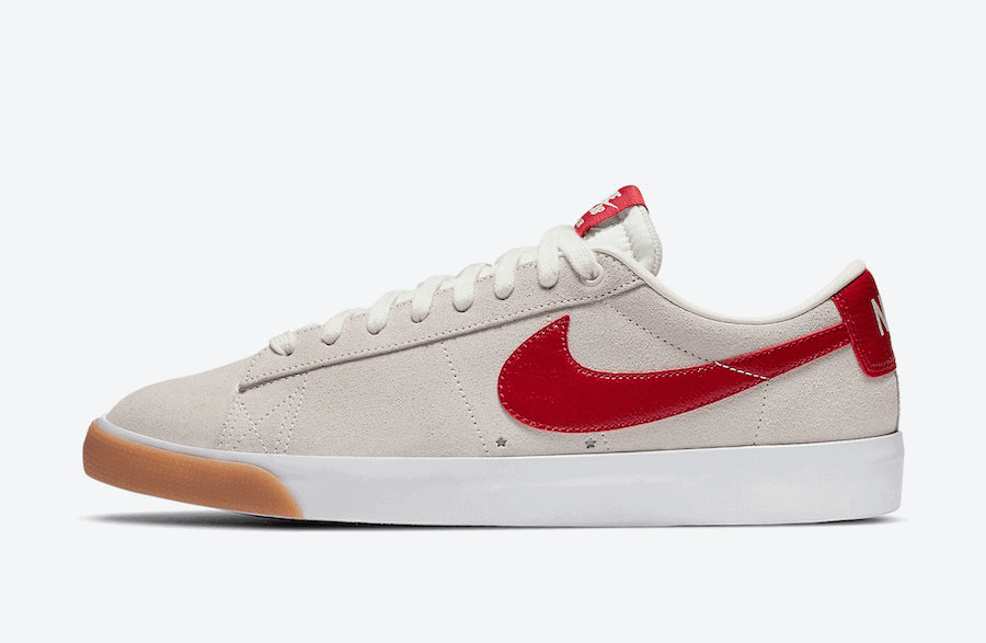 Nike SB Blazer Low GT Releasing in "Cardinal Red"