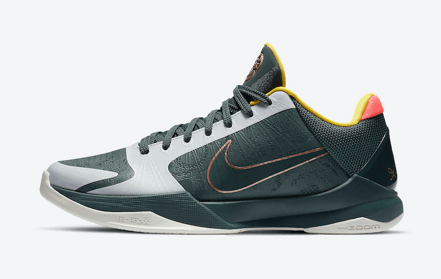 Nike Kobe 5 Protro EYBL "Forest Green" Releases Later this Month