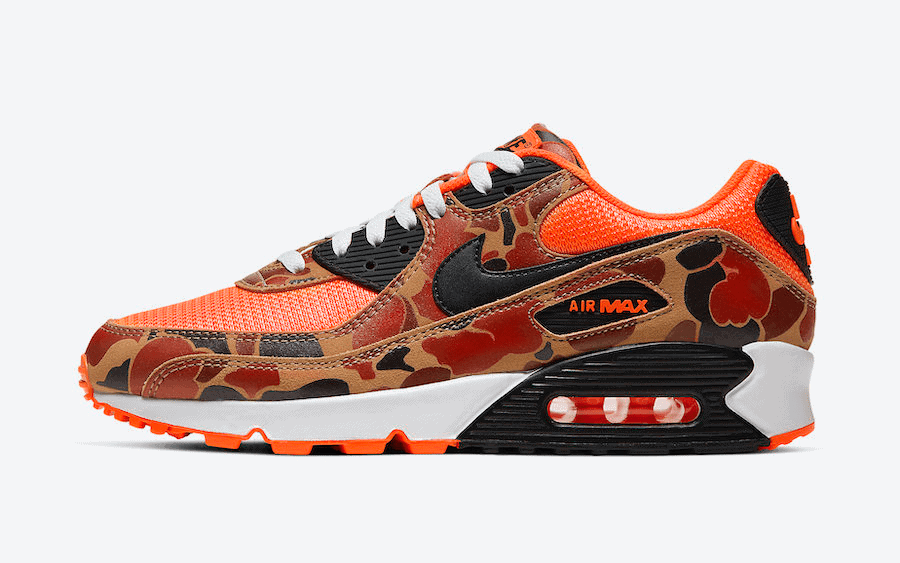 Nike Air Max 90 "Orange Duck Camo"