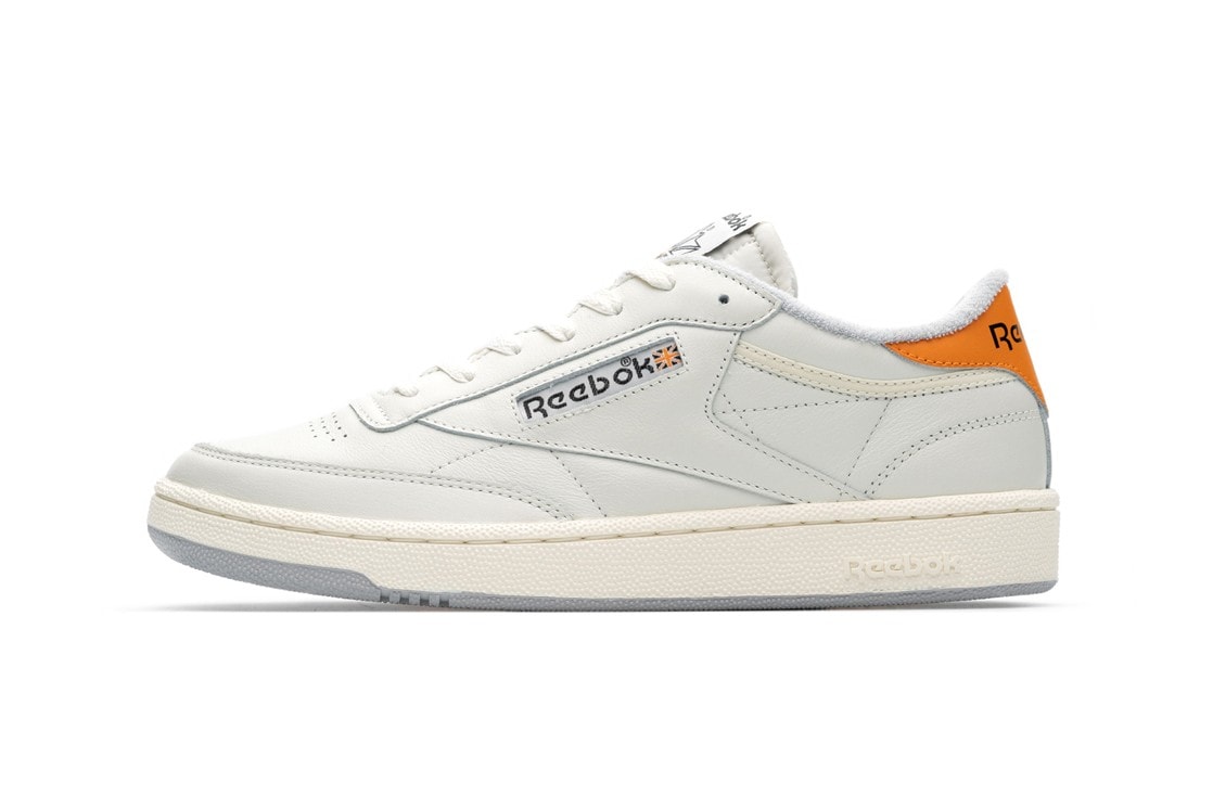 Size Reebok Club C Chalk Orange