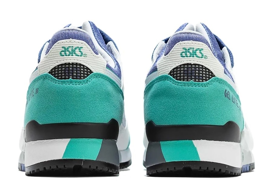 ASICS Gel Lyte Iii White Teal Blue 30th Anniversary