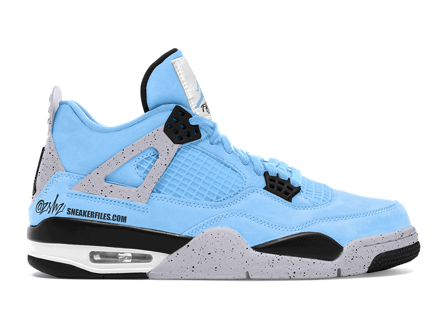 Air Jordan 4 University Blue 2021