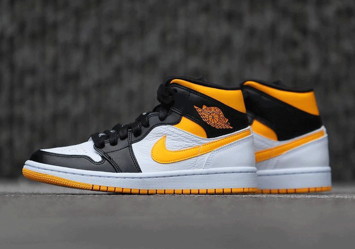 Detailed Look: Air Jordan 1 Mid "Laser Orange"