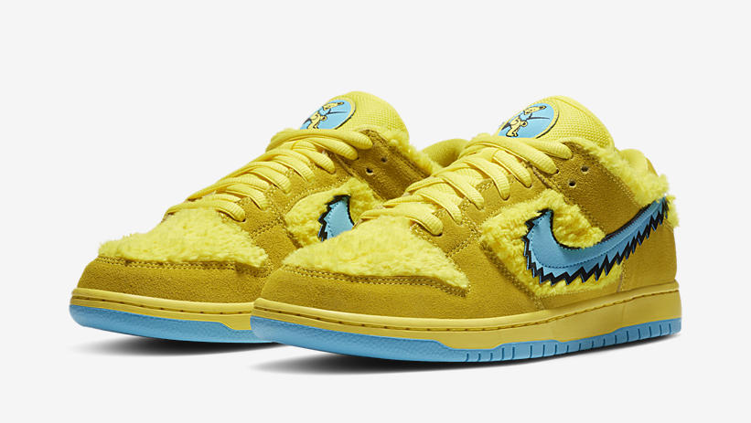 Grateful Dead X Nike SB Dunk Low Yellow Bear