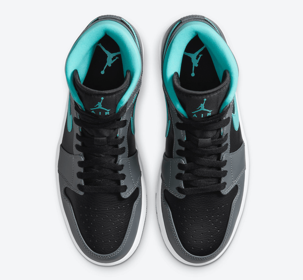Aqua Blue Splashes onto the Newest Air Jordan 1 Mid