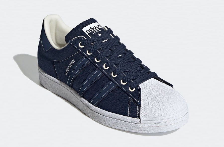adidas Superstar Canvas Blue FW2652