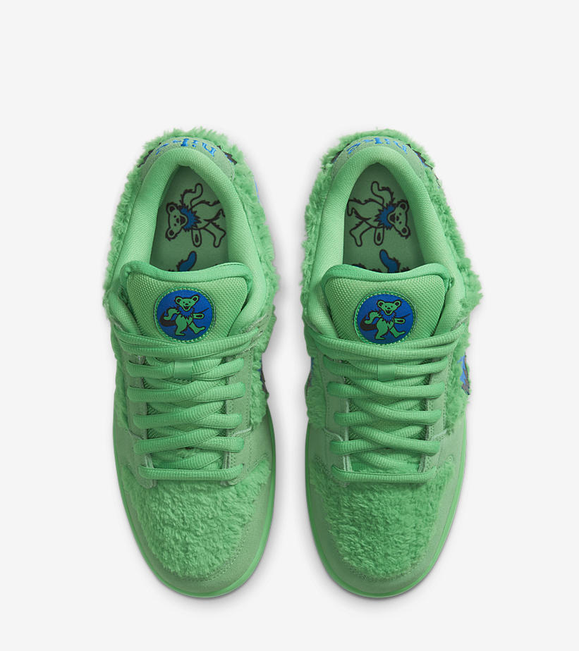 Grateful Dead X Nike SB Dunk Low Green Bear