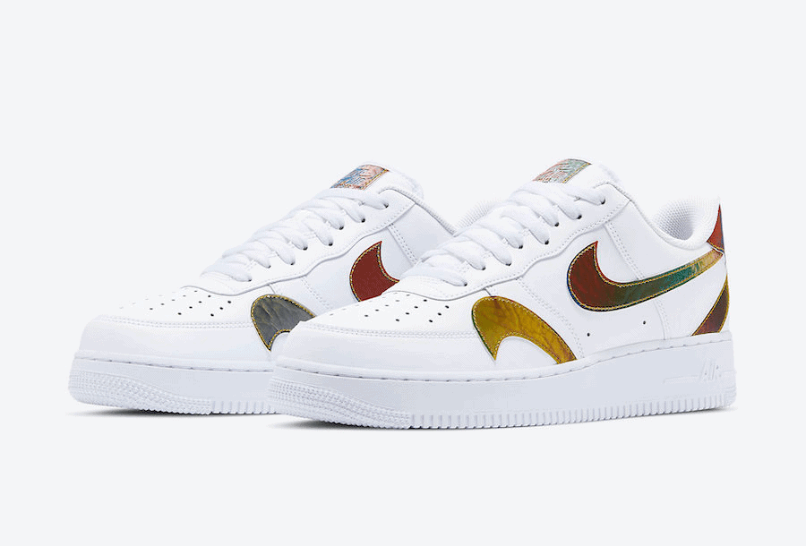 Nike adds the Misplaced Swoosh Aesthetic to the White Air Force 1 Low