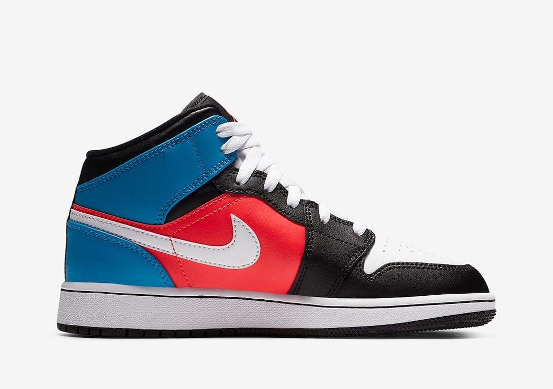 Tri-Colored Ribbons Accent the Newest Air Jordan 1 Mid