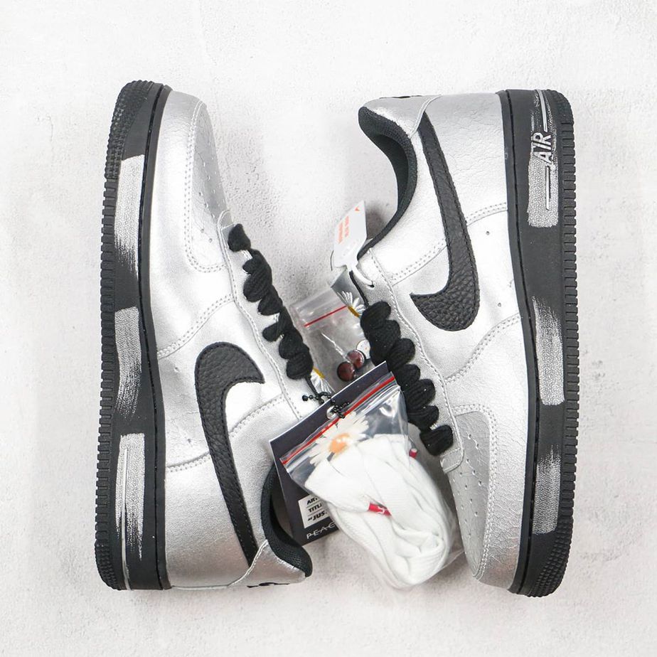 G Dragon Peaceminusone Air Force 1 Silver