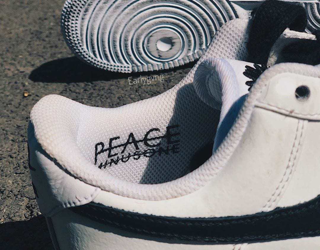 Peaceminusone X Nike Air Force 1 Para Noise White