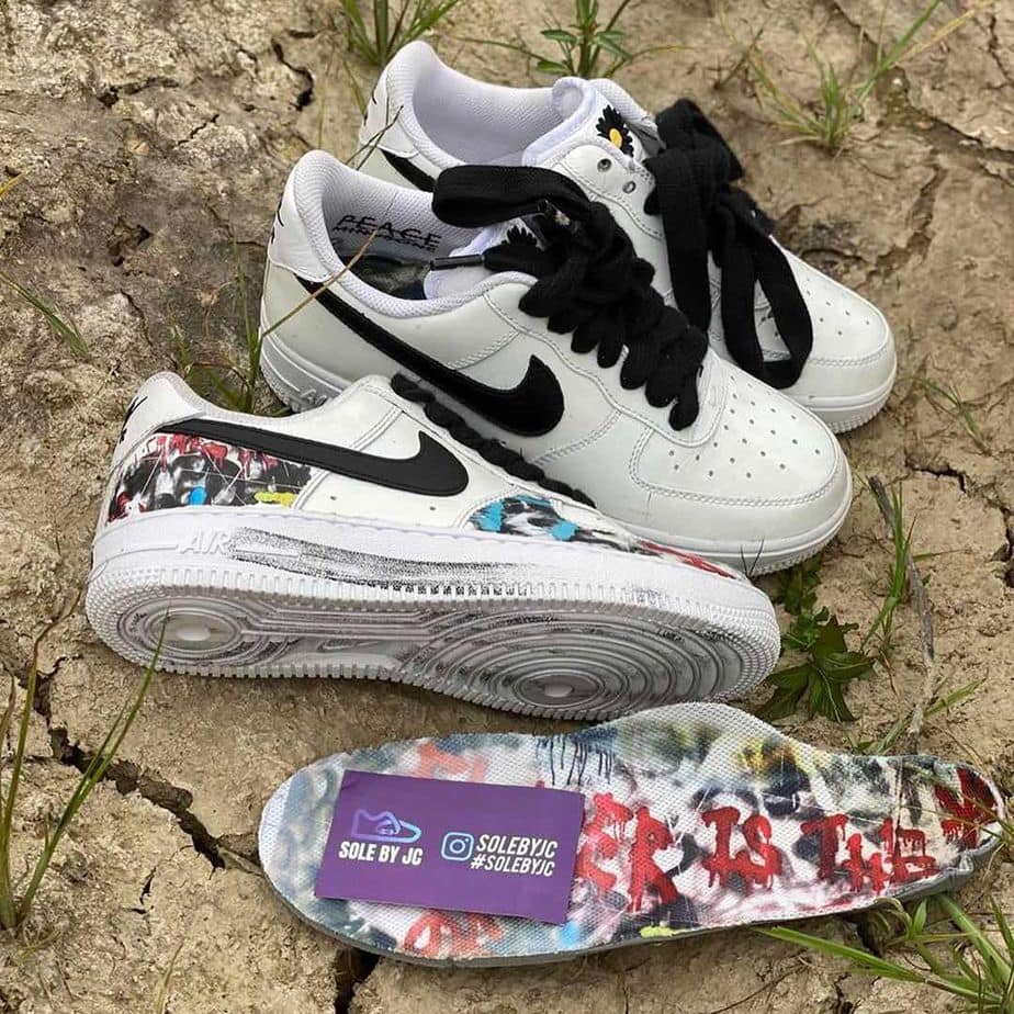Peaceminusone X Nike Air Force 1 Low White