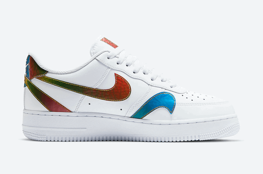 Nike adds the Misplaced Swoosh Aesthetic to the White Air Force 1 Low