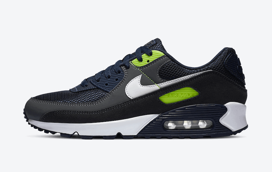 Seattle Seahawks Colors Paint the Nike Air Max 90