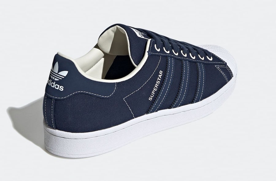 adidas Superstar Canvas Blue FW2652