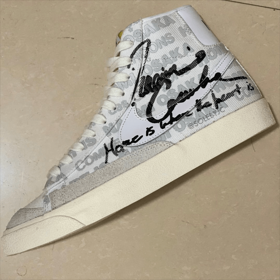COMME des GARCONS Naomi Osaka Nike Blazer Mid