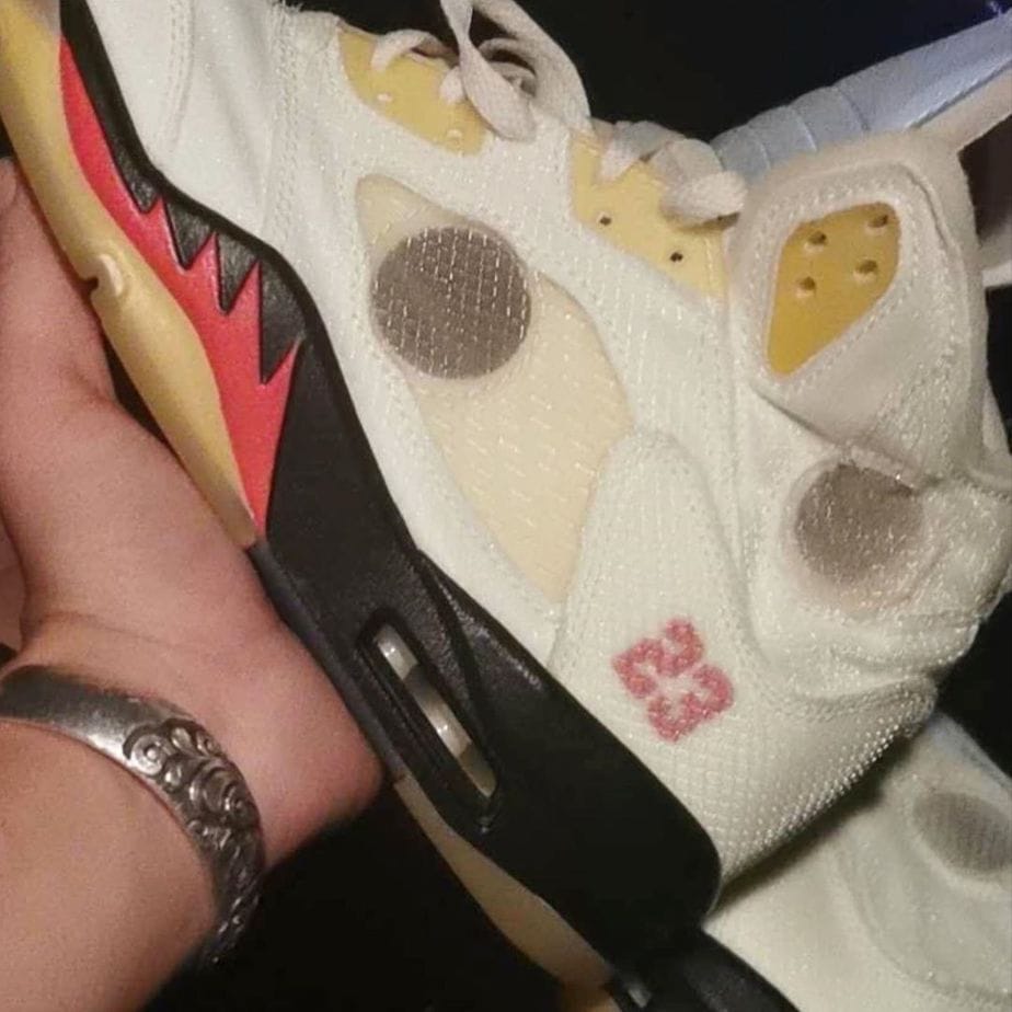 Off-White Air Jordan 5 Sail