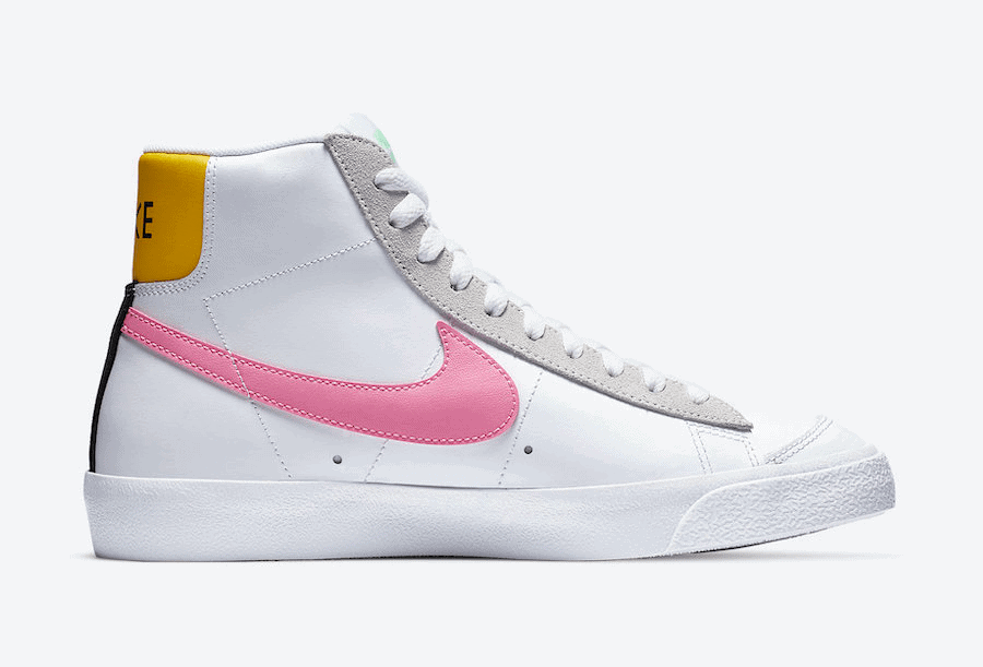 Nike Adds Pink Glow Swooshes to the Blazer Mid '77 Vintage