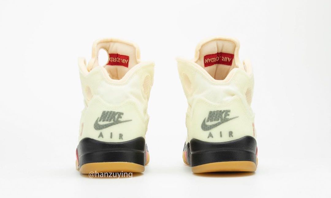 Off-White X Air Jordan 5 Sail