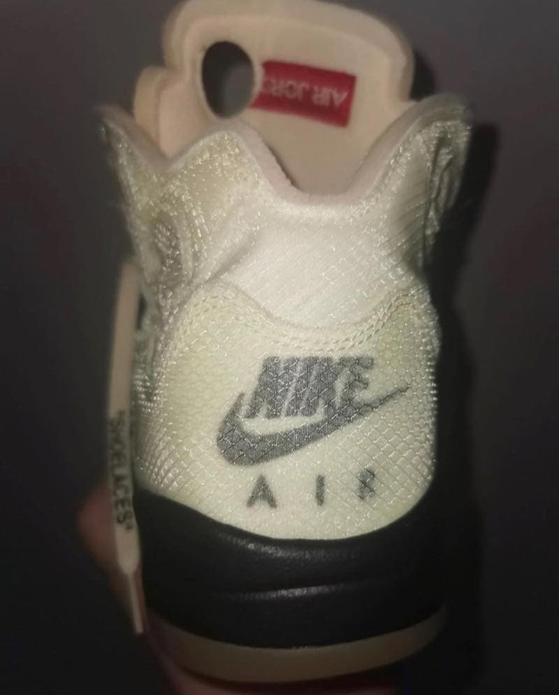 Off-White Air Jordan 5 Sail