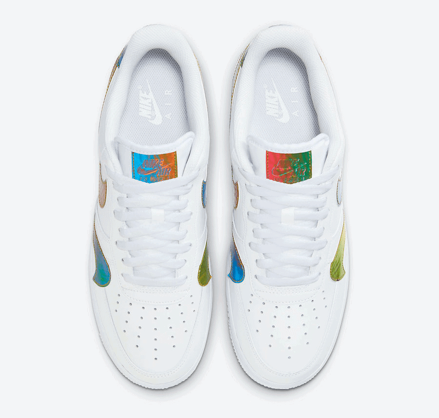 Nike adds the Misplaced Swoosh Aesthetic to the White Air Force 1 Low