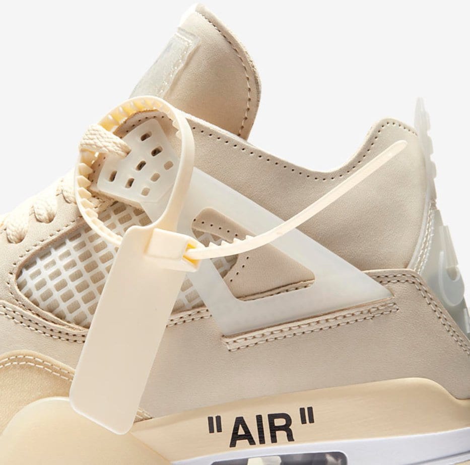Off-White X Air Jordan 4 Sail Wmns