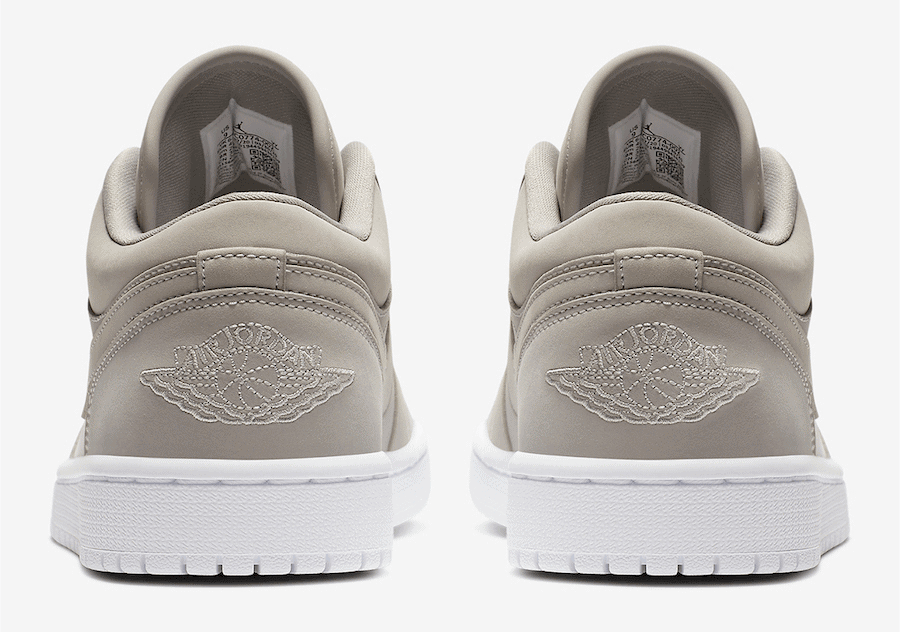Official Images of the Air Jordan 1 Low "Grey Fog"