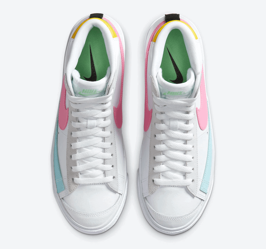 Nike Adds Pink Glow Swooshes to the Blazer Mid '77 Vintage