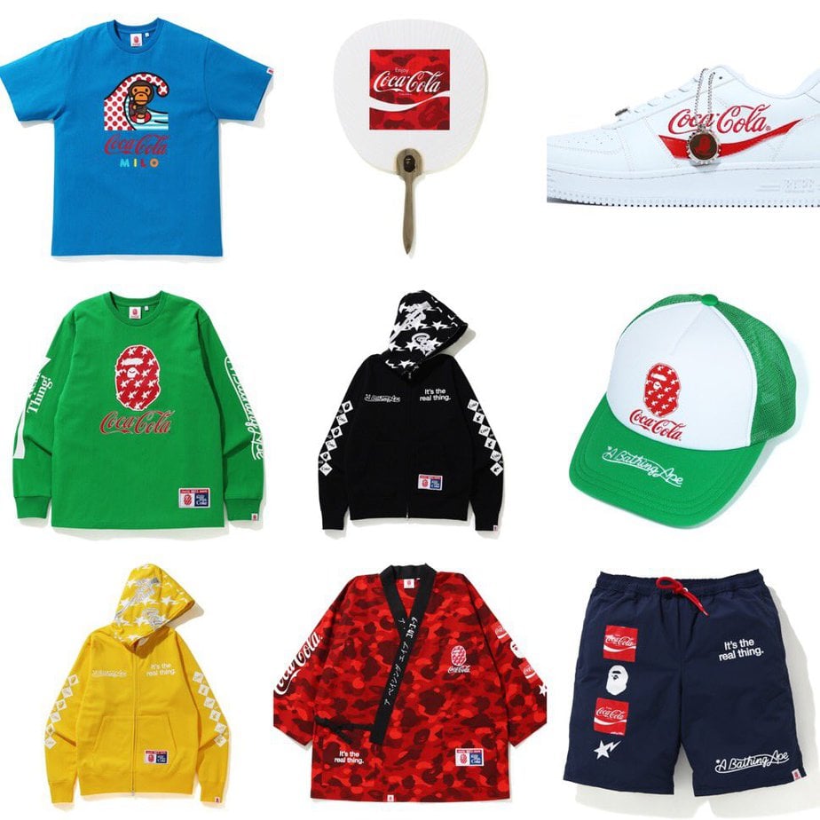 BAPE Coca Cola Collection
