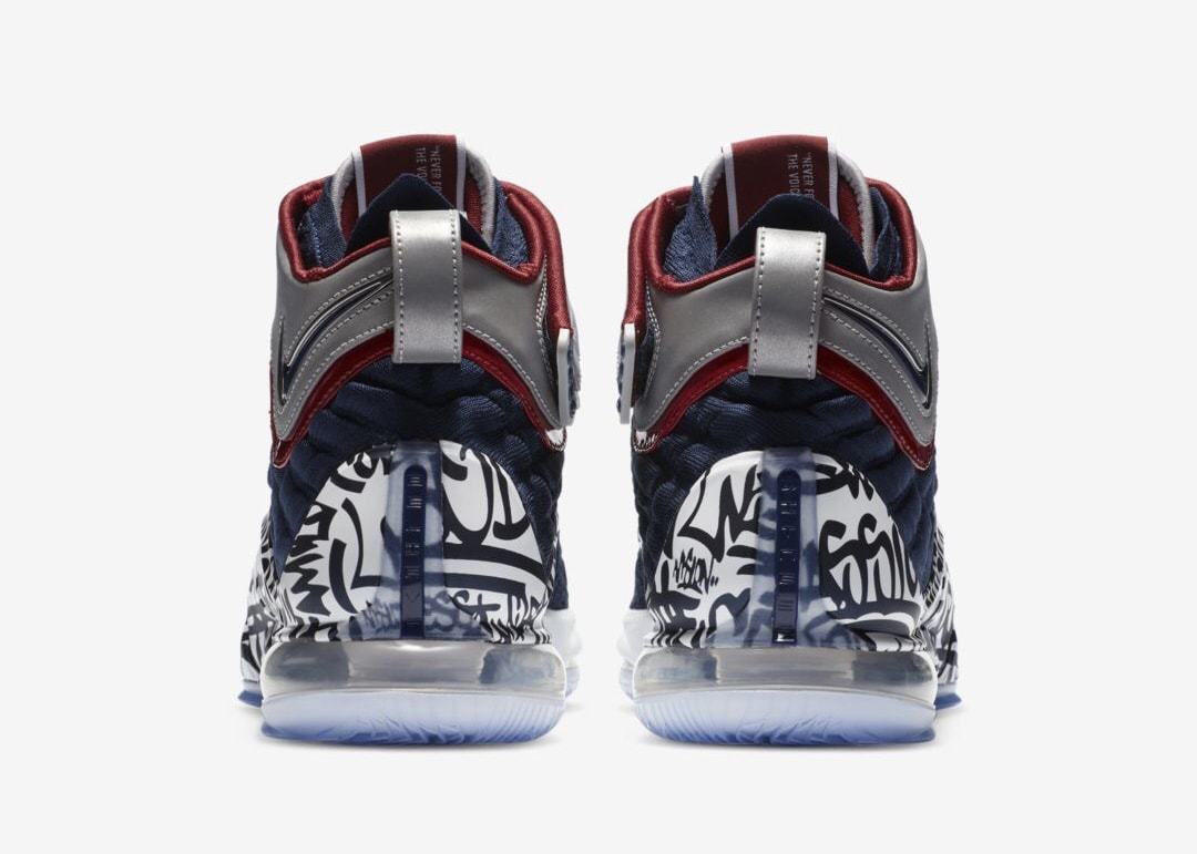 Nike LeBron 17 "Graffiti Cold Blue"