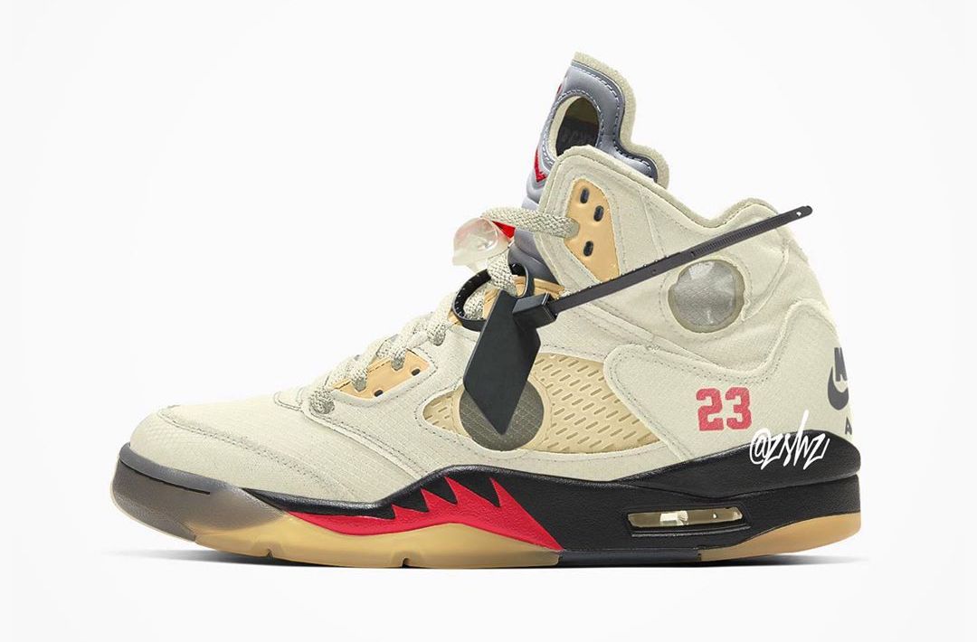 Off-White Air Jordan 5 Sail
