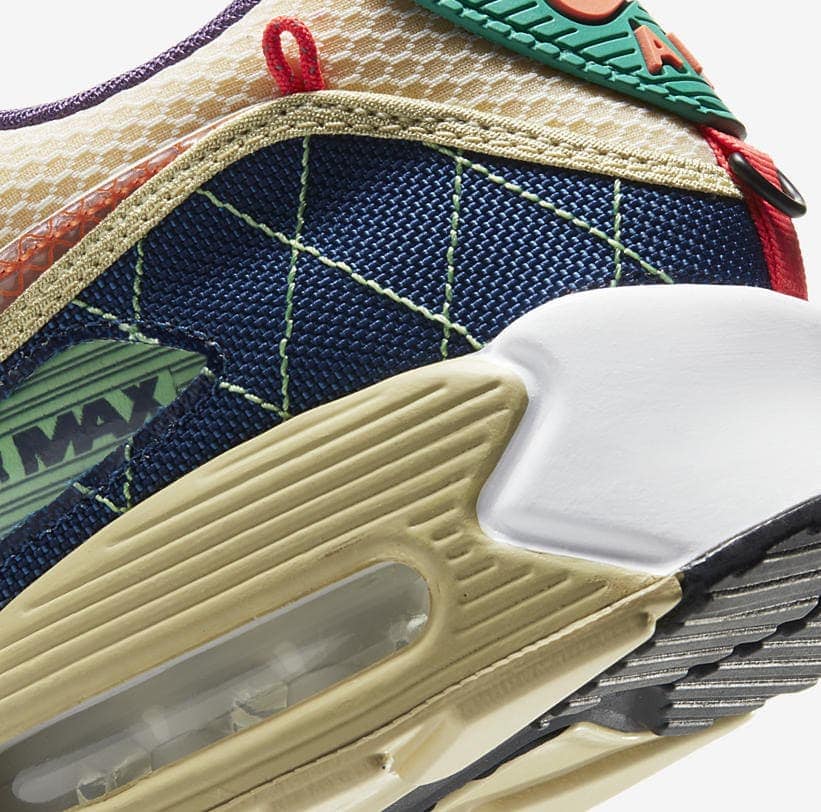 Official Look at the Trail-Inspired Multicolor Nike Air Max 90