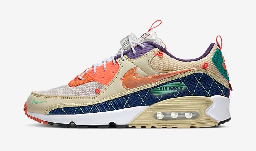 Official Look at the Trail-Inspired Multicolor Nike Air Max 90