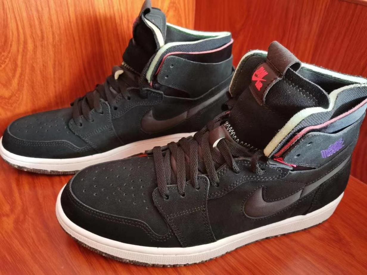 Air Jordan 1 High Zoom Space Hippie Black