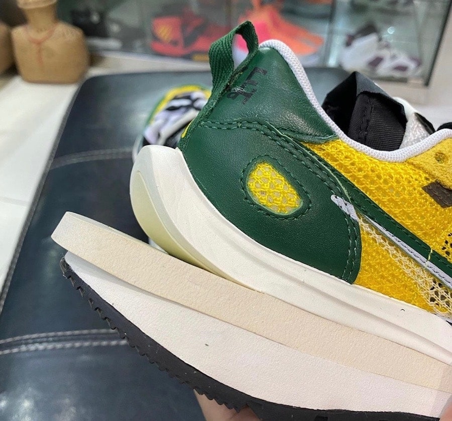 sacai x Nike VaporWaffle "Tour Yellow"