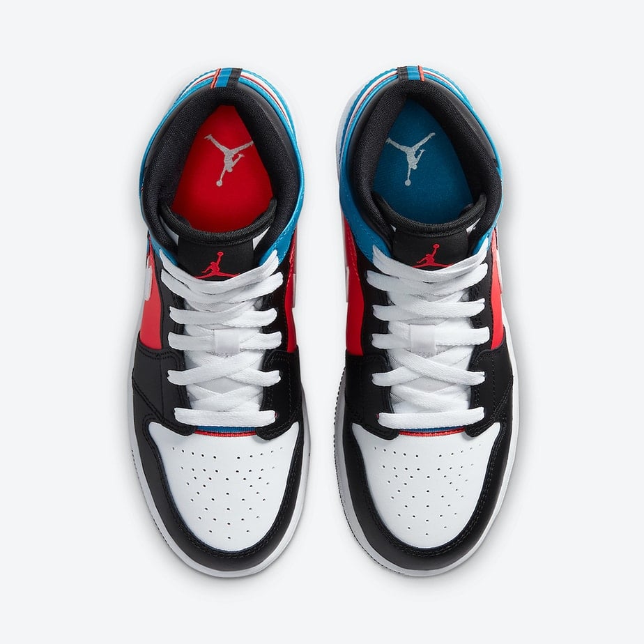 Tri-Colored Ribbons Accent the Newest Air Jordan 1 Mid