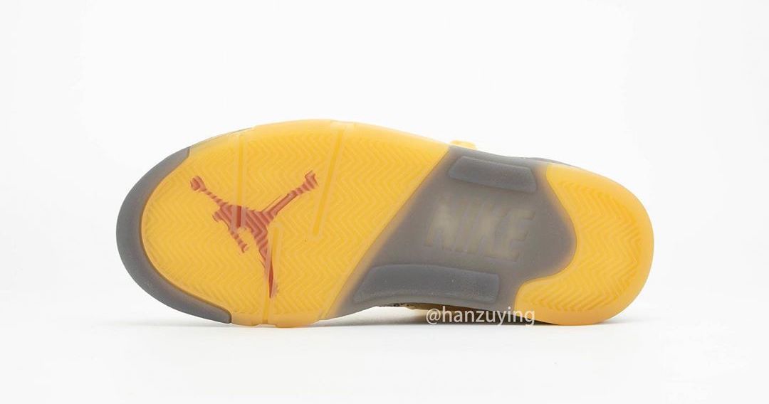 Off-White X Air Jordan 5 Sail