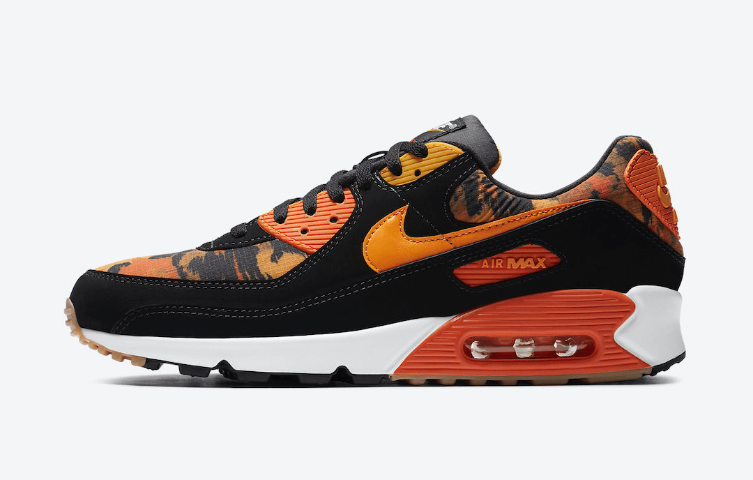 Nike Air Max 90 is Decked Out in "Orange Camo"