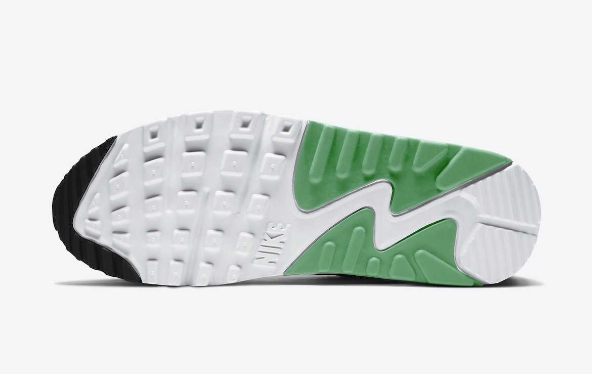 Nike Air Max 90 White Black Green CT1039-101