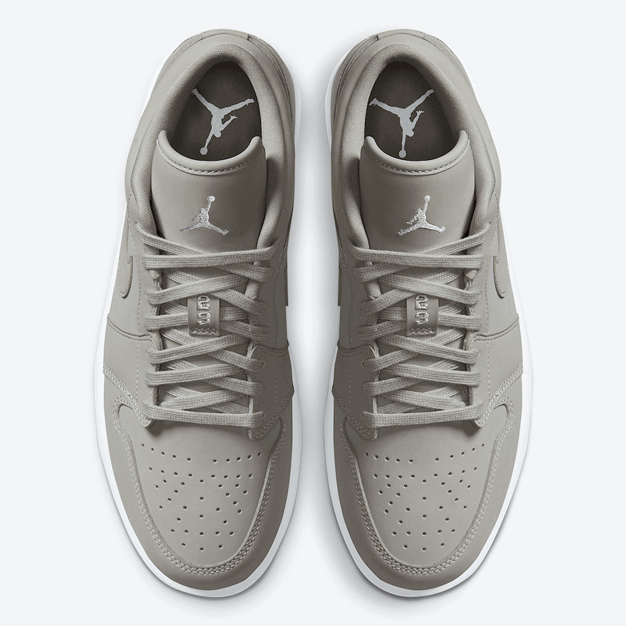Official Images of the Air Jordan 1 Low "Grey Fog"