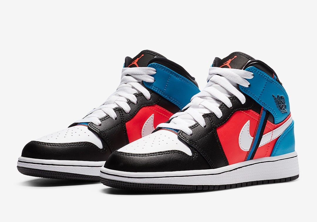 Tri-Colored Ribbons Accent the Newest Air Jordan 1 Mid