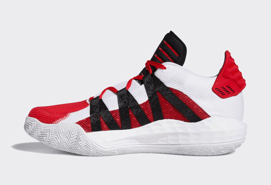 Official Images of the adidas Dame 6 "Scarlet Red"