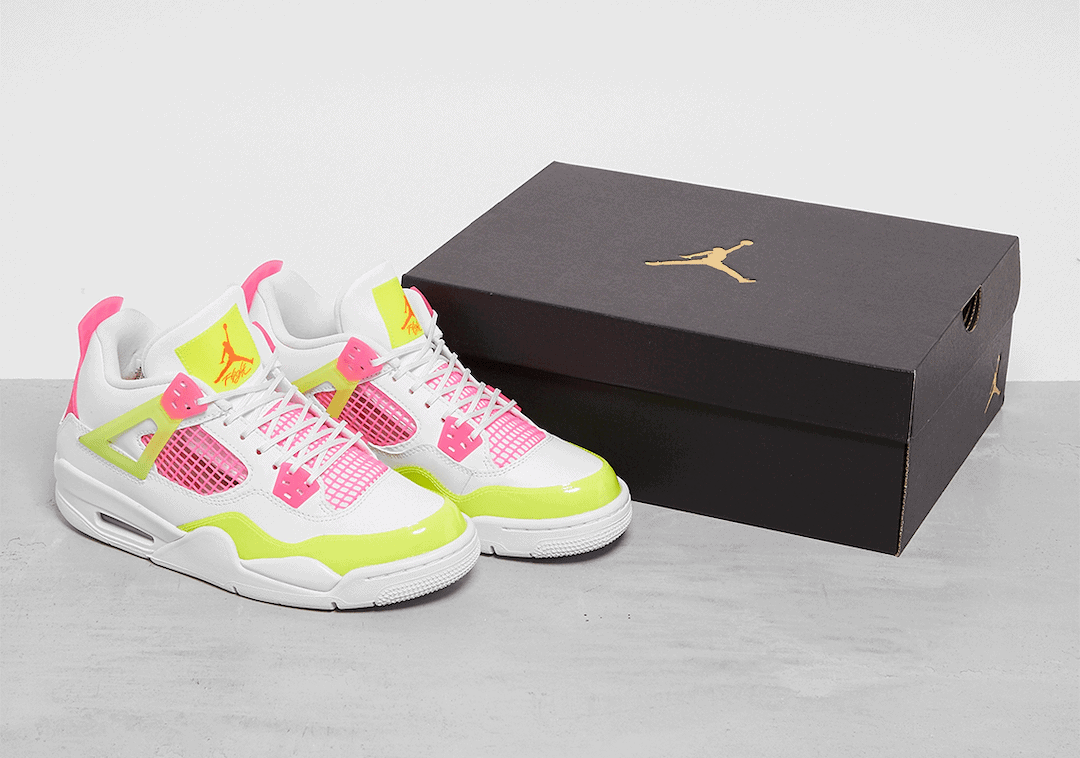 Air Jordan 4 Gs Lemon Venom