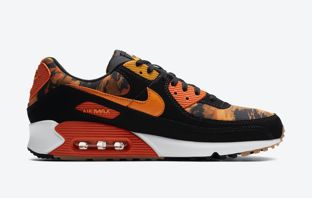 Nike Air Max 90 is Decked Out in "Orange Camo"