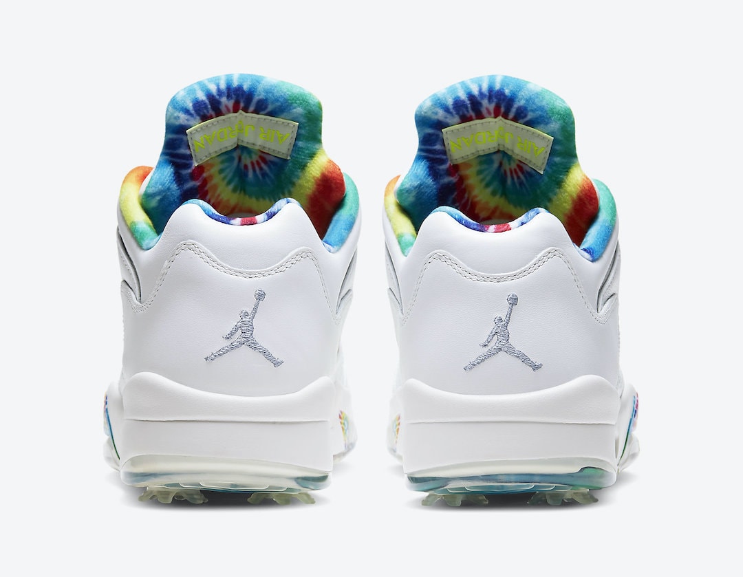 Air Jordan 5 Low Golf Features a "Tie-Dye" Design