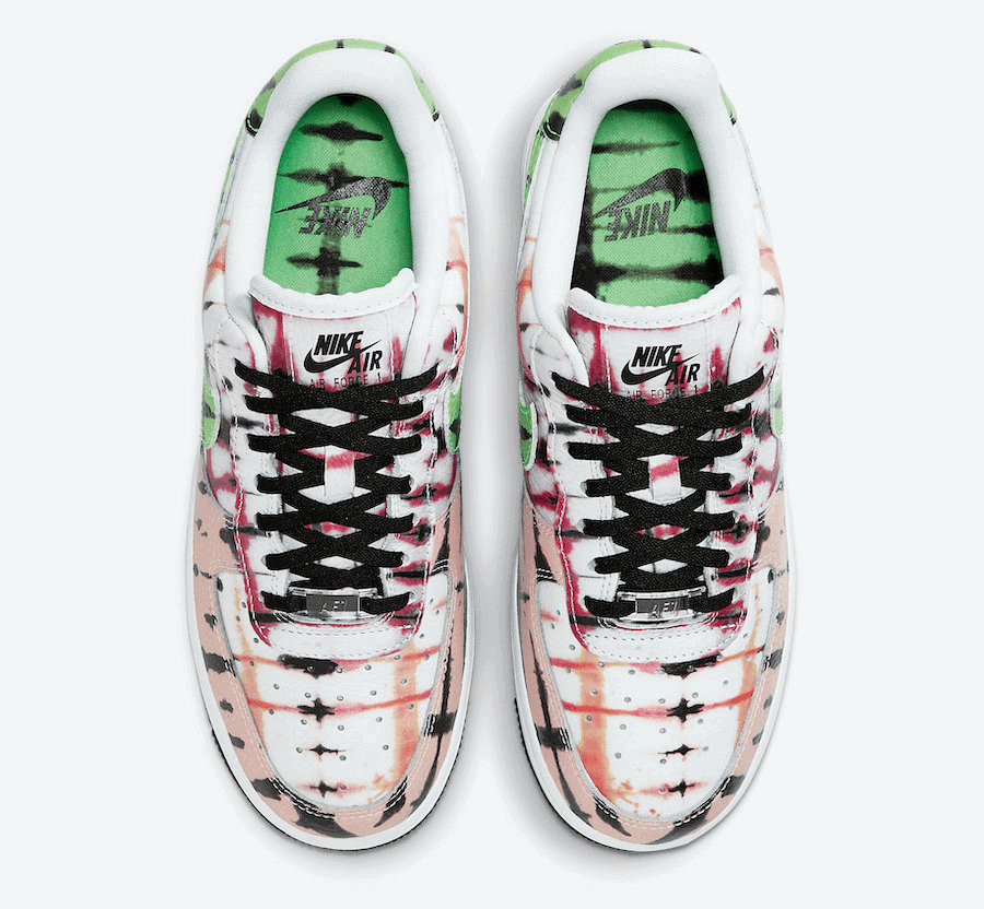 Nike Air Force 1 Low "Black Tie-Dye"