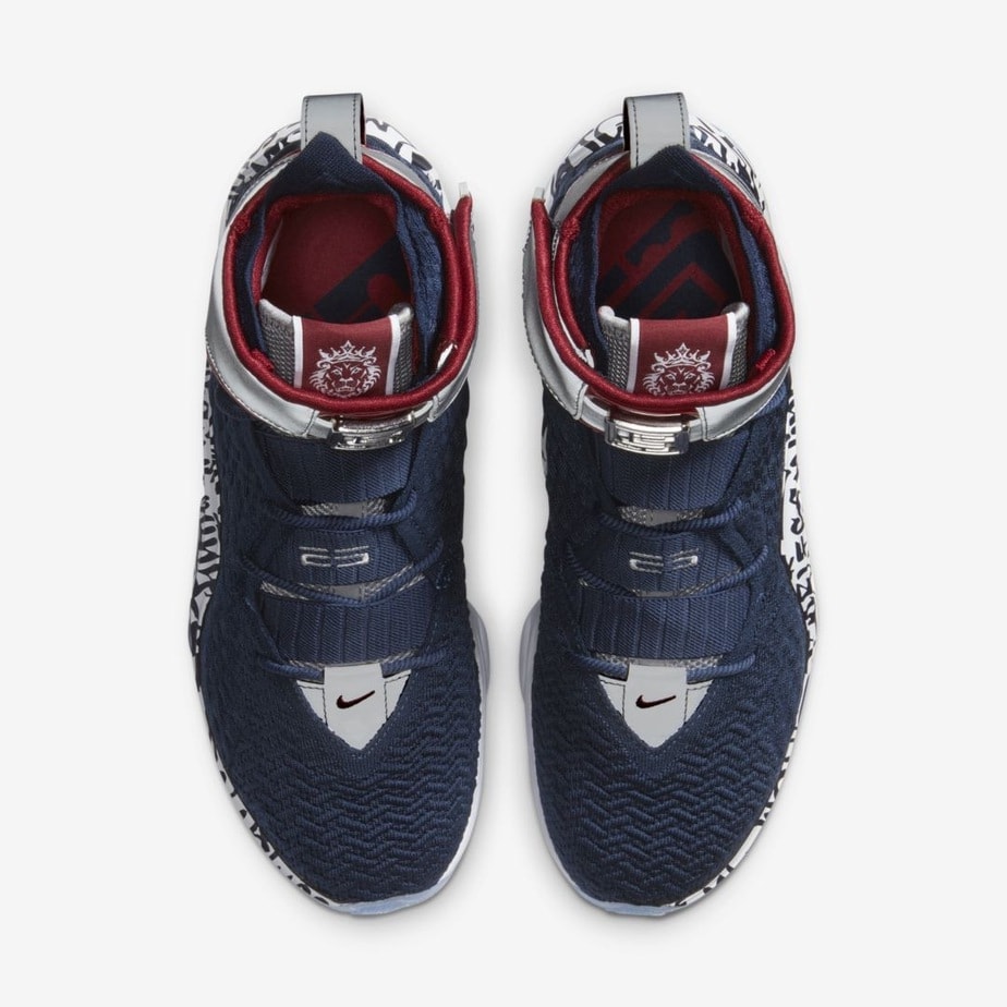 Nike LeBron 17 "Graffiti Cold Blue"