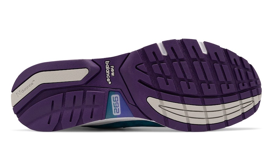 New Balance 992 Purple Teal