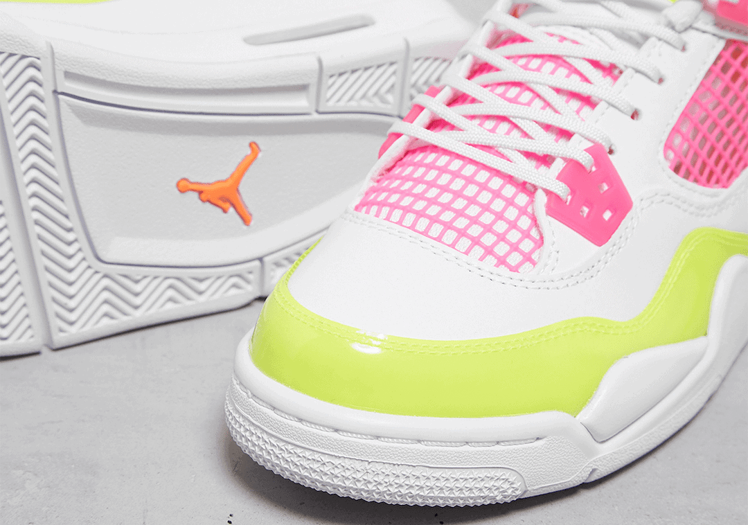 Official Look at the Air Jordan 4 GS "Lemon Venom"