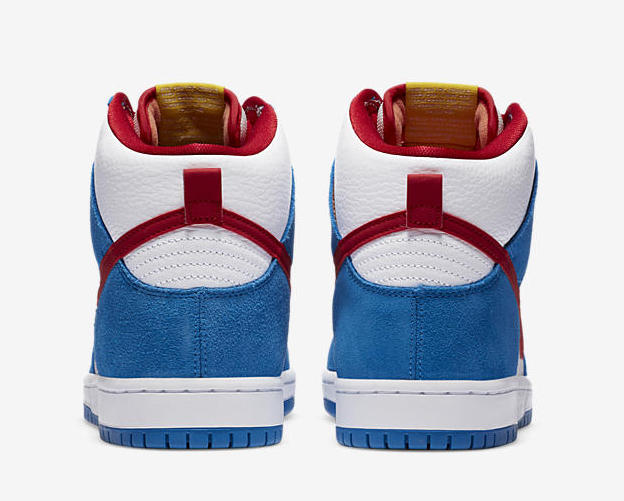 On-Foot Look: Nike SB Dunk High "Doraemon"